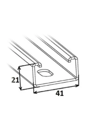 Rail 41x21