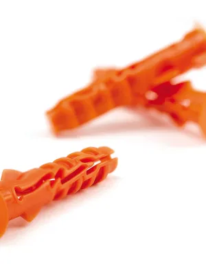 Cheville nyl collerette