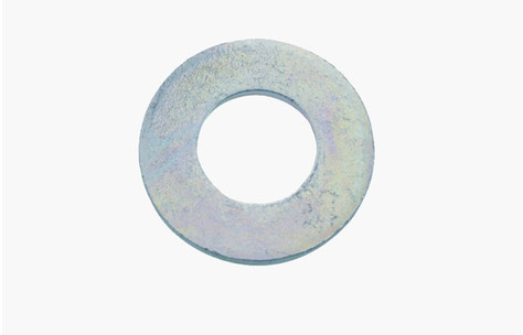Rondelle plate moyenne acier zingué
