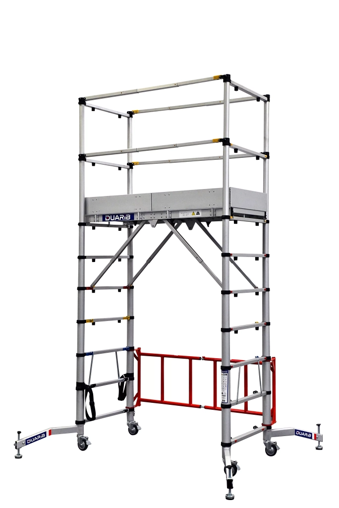 Échafaudage roulant télescopique Teletower